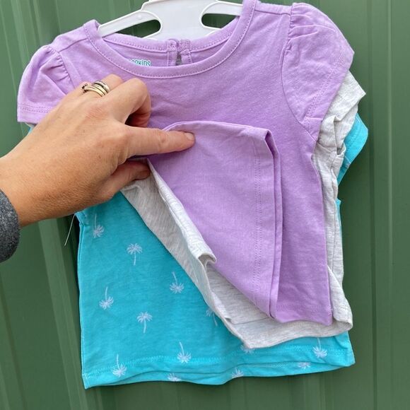 BABY Girls Cotton Shirts Pants & Dress Bundle 6-Piece Bundle Size 12M - Picture 10 of 10